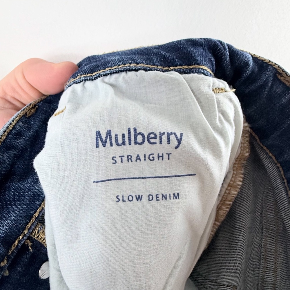 Oliver Logan Mulberry Straight Leg Classic Blue Size 28 (I) - Picture 6 of 7